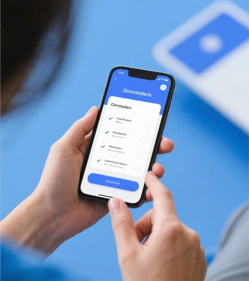 体彩App安装流程示意图